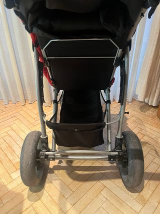 Silleta todoterreno niño/a rojo