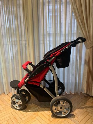 Silleta todoterreno niño/a rojo