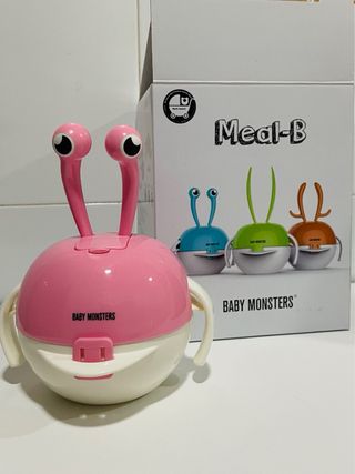 Vajilla infantil Baby Monsters 4-8 meses