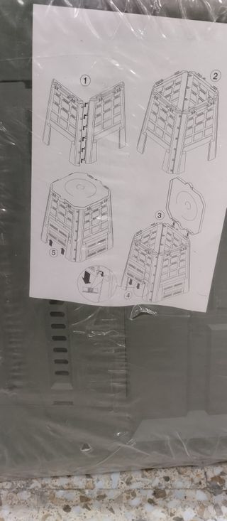 Compostador Verde 380L