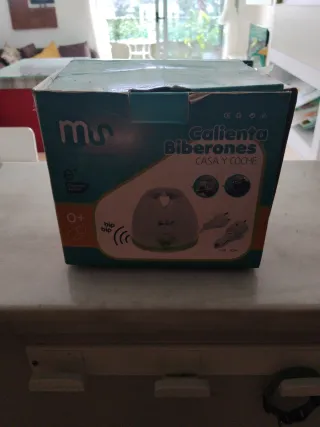 Calienta biberones casa y coche