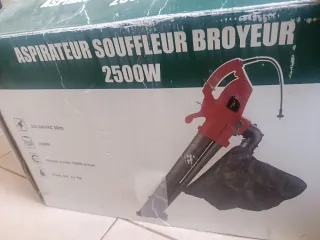 Soplador aspirador triturador 2500W