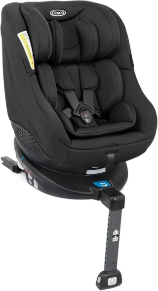 Silla Auto Graco Isofix 0-4 Años Negra 360°