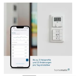 Termostato Smart Home Homematic IP