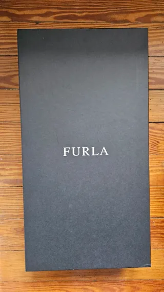 Botas altas Furla piel efecto cocodrilo talla 40