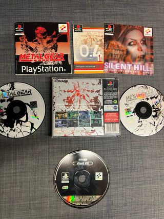 Metal Gear Solid + Silent Hill Demo PS1