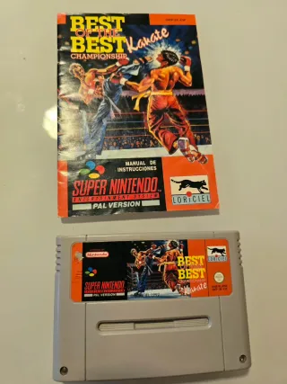 Best of the Best SNES ORIGINAL ESP