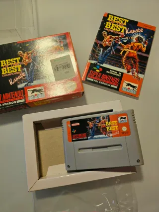 Best of the Best SNES ORIGINAL ESP