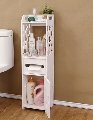 Armadietto Bagno Parigi Bianco