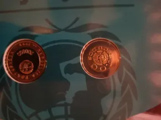 Colección 9 monedas Portugal 1999 sin circular