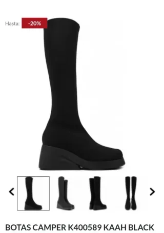 Botas Camper K400589 KAAH Negras