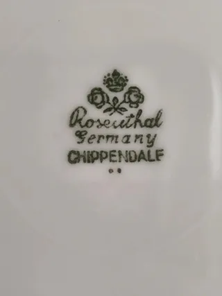 FUENTE ROSENTHAL Porcelana Flores