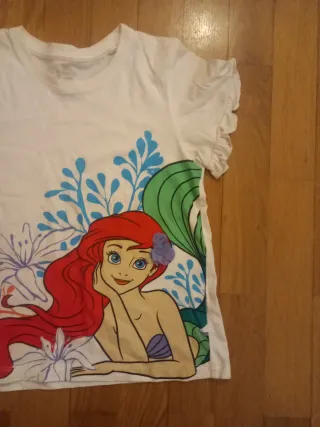 Lote 5 camisetas niña 7-9 años