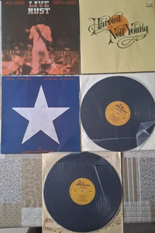 Lote 6 Vinilos Neil Young