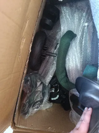 Triciclo Kinderkraft Aveo Plegable Verde