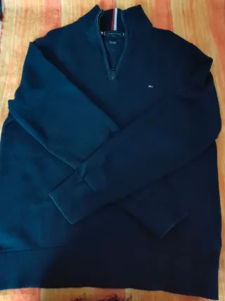 Jersey Tommy Hilfiger Azul Marino Talla L