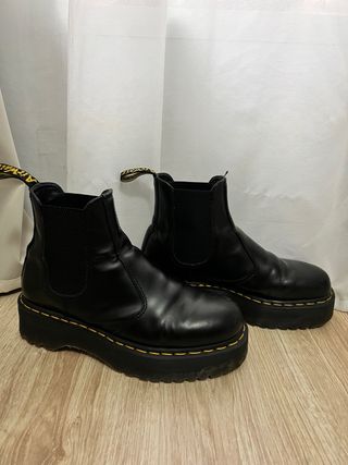Botas Dr. Martens Plataforma Negras