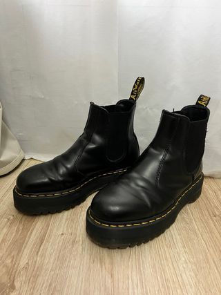 Botas Dr. Martens Plataforma Negras