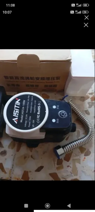 Bomba de agua AISITIN AST24-180W DC24V