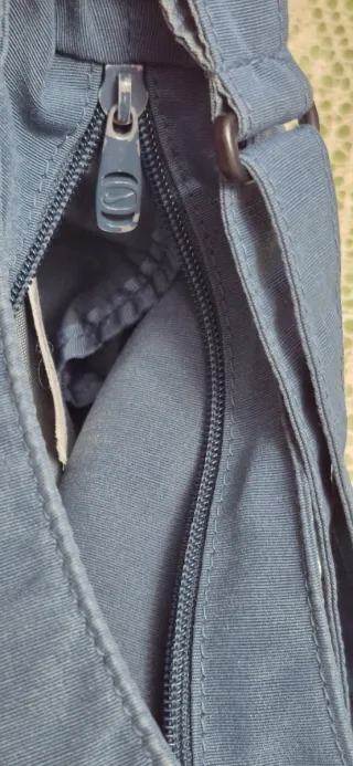 Bolso bandolera Nike azul y blanco