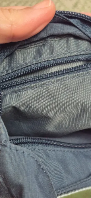 Bolso bandolera Nike azul y blanco