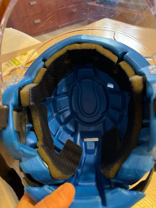 Casco Hockey Patines Sitka Talla S Azul Homologado