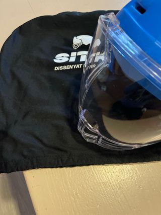 Casco Hockey Patines Sitka Talla S Azul Homologado