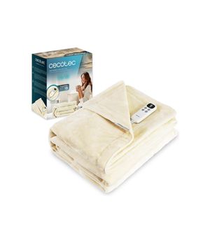 Cecotec Manta Eléctrica 160x130cm Beige