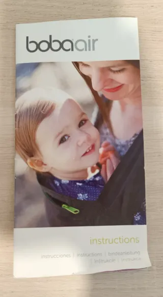 Mochila Portabebés Boba Air Negra