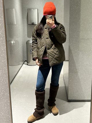 Arket Chaqueta Verde Militar Talla Size 36/38