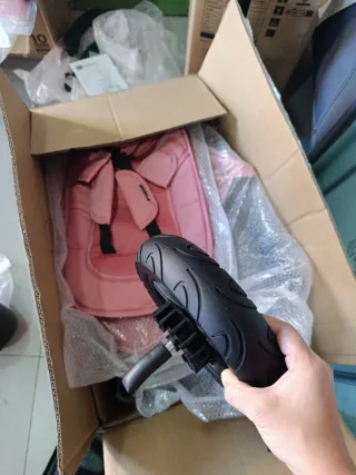 Triciclo Kinderkraft Aveo Plegable Rosa