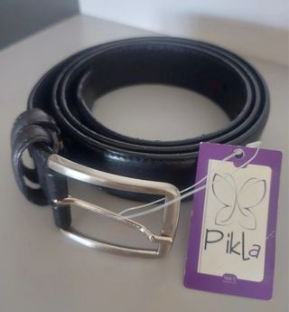 Cintura uomo Pikla nera classica