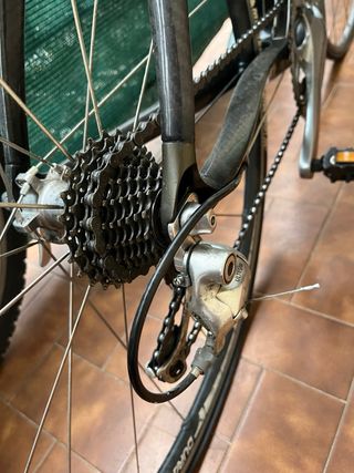 Bicicleta Orbea Carbono ligeramente negociable