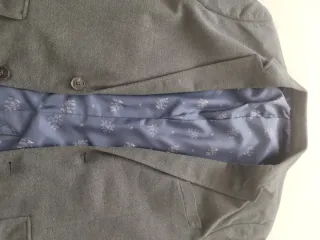 Abrigo Selected Gris Hombre