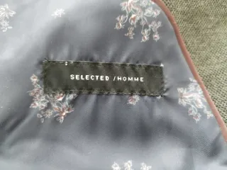 Abrigo Selected Gris Hombre