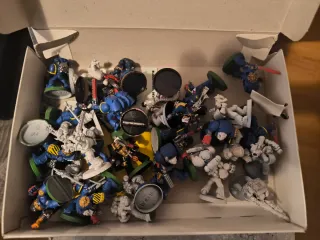 Warhammer 40k Marines y Land Speeder