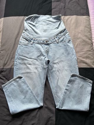 Tejano premamá azul 2x15euro