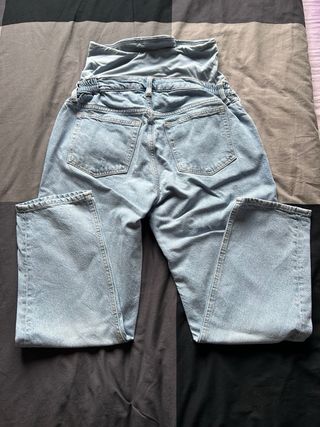 Tejano premamá azul 2x15euro