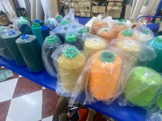 Bobinas de hilo para remalladora