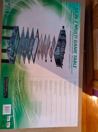 Mesa Multijuegos 3 en 1