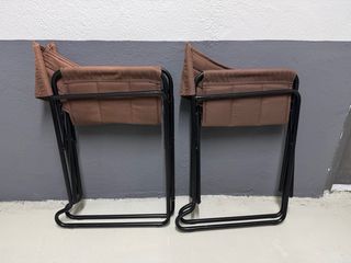 Pack 2 Sillas Director Marrones