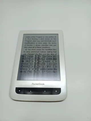 Ebook PocketBook 624 pantalla mal.