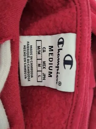 Sudadera Champion fusia