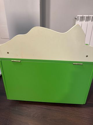 Baúl infantil madera granja