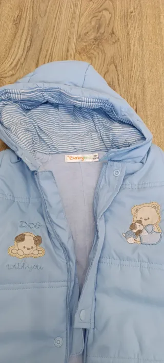 Buzo invierno bebé azul con ositos