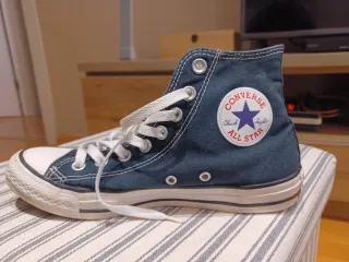 Converse azul marino talla 40