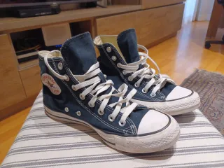 Converse azul marino talla 40