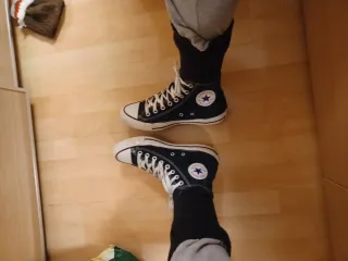 Converse azul marino talla 40