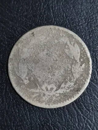 50c Venezolano 1876 +1 cent de regalo