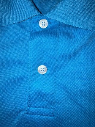 Polo Lacoste Vintage Azul
